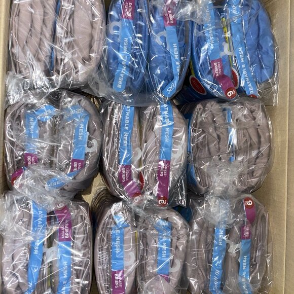 Hanes Women's Hipsters  – LOT 72 - 180 pcs – 18 packs (10 ea) – Sz 6 - NEW - Picture 2 of 3